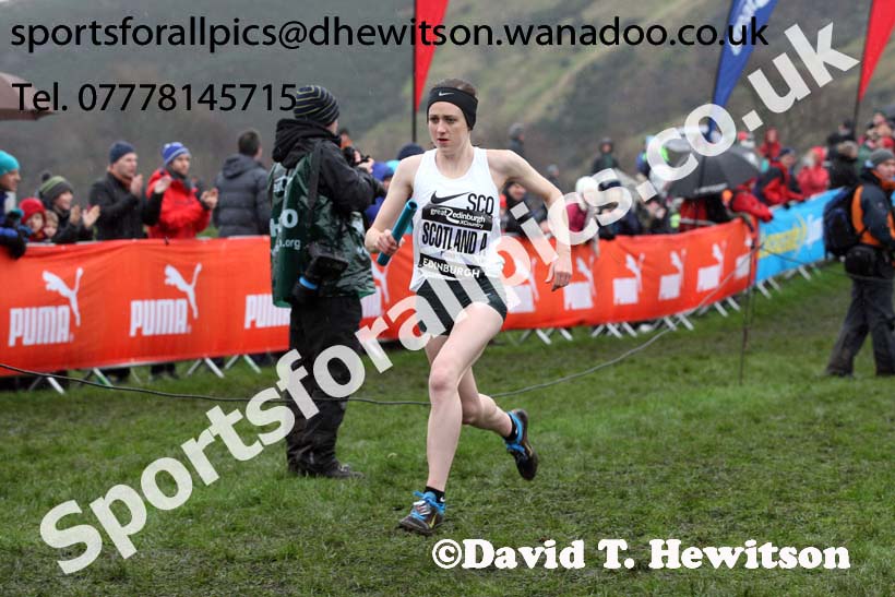 Stewart Cup International Relay, Great Edinburgh Cross Country. Photo: David T. Hewitson/Sports for All Pics